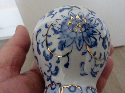 petit vase en céramique ,japonisant(ch2) - Imagen 4 de 5