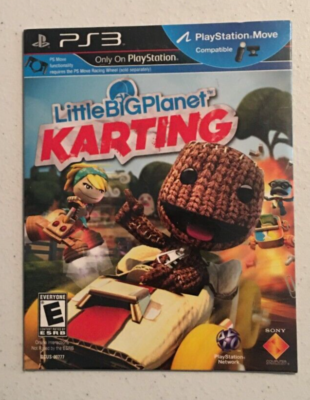 LittleBigPlanet Karting (Sony PlayStation 3, 2012) for sale online