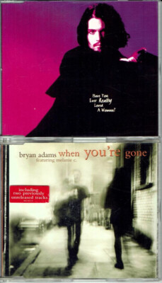 2 x MCD's - Bryan Adams - '' Have You Ever Really ....? / When You're Gone '' -