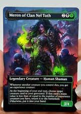 Meren of Clan Nel Toth - Proxy Card with Custom designed art