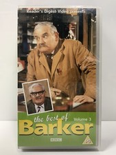 The Best Of Barker Volume 3 VHS Video Cassette - Ronnie Barker NEW  SEALED