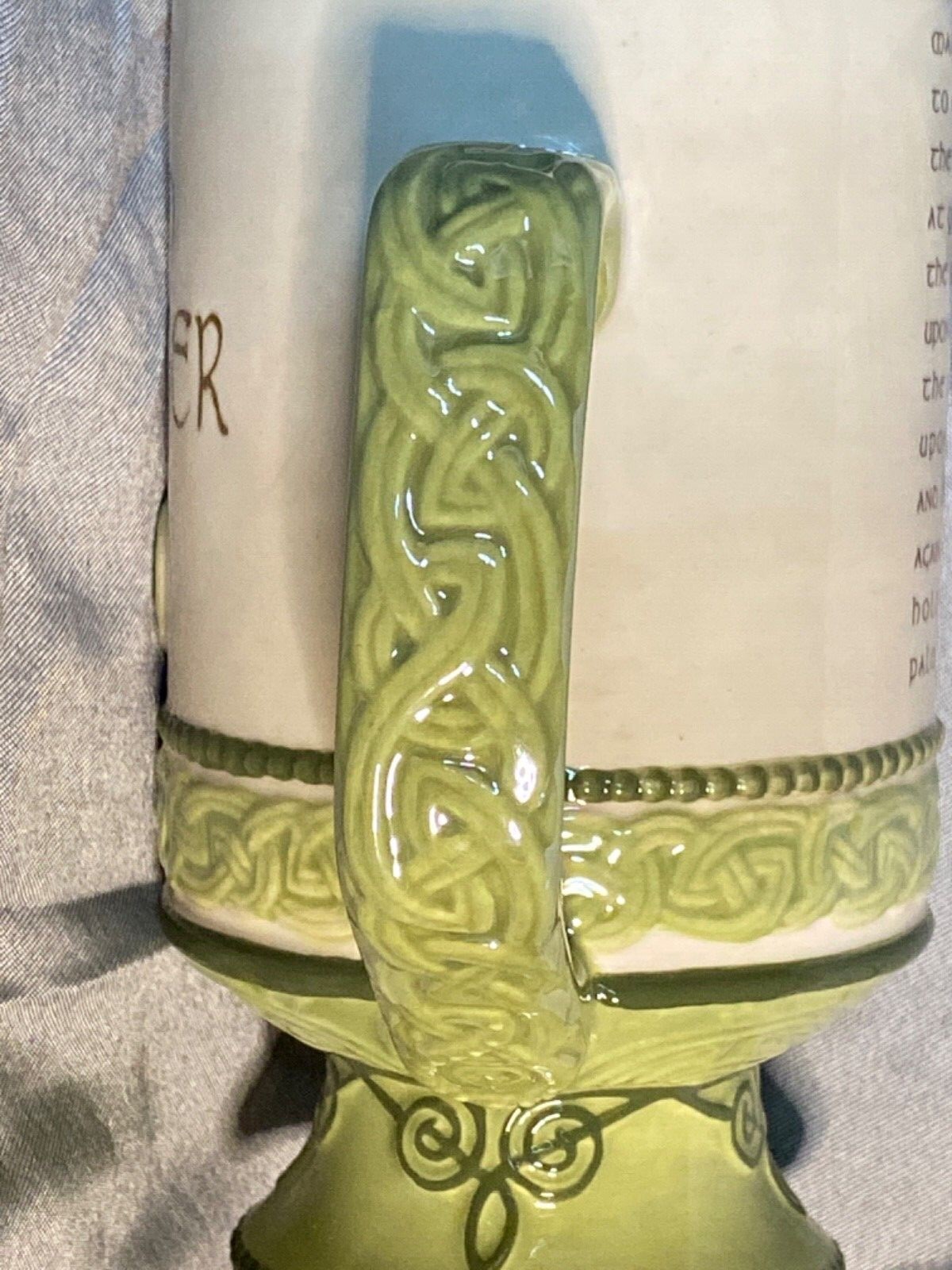 Grasslands Road Grandmother Grandfather Celtic Pedestal Mugs Irish