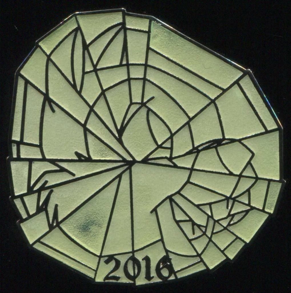 MNSSHP Not So Scary Halloween Party 2016 Spider Web Mystery Chip Disney Pin