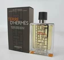 Terre D'Hermes Flacon H (2013) by Hermes 100 ml/3.3 oz Eau de Toilette Spray NIB