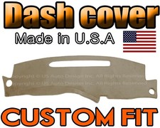 Fits 1998 1999 2000 2001 2002 2003 2004 2005  Chevrolet S10 Dash Cover  Beige