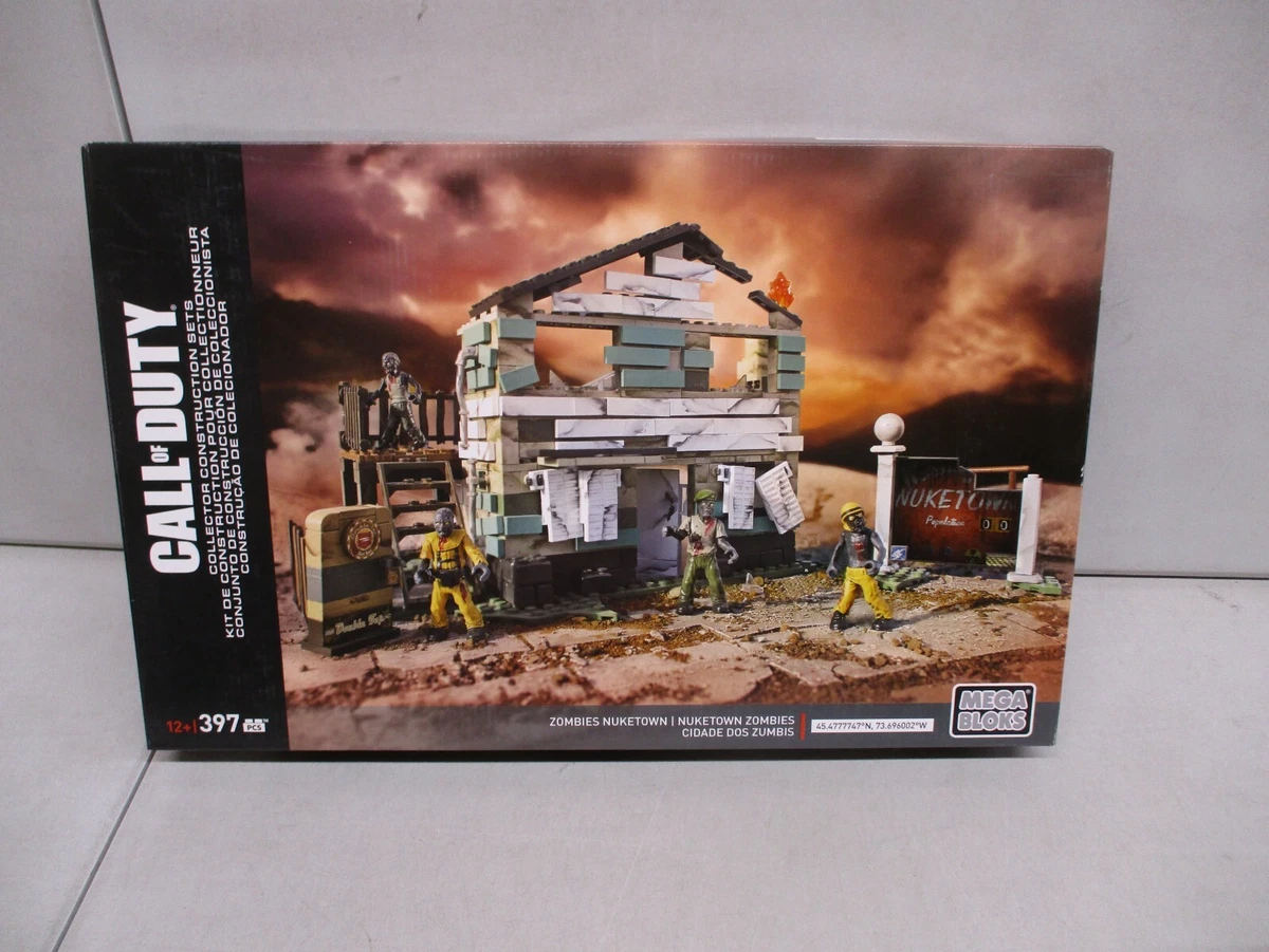 2016 Mega Bloks Call of Duty Zombie s Nuketown lot 2 eBay