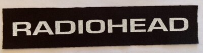 Radiohead Cloth Patch Sew On Badge Approx 1.75'' X 8.25'' (CP145)