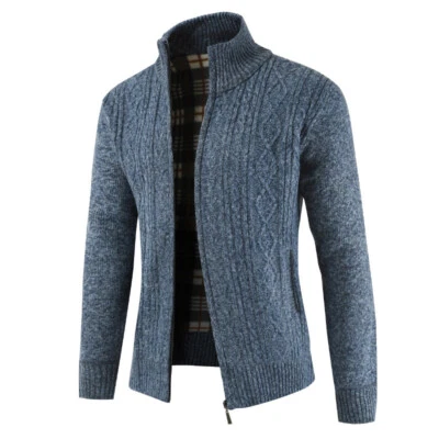 Herrenpullover Mäntel Dickere Strickjacke Warme Pulloverjacken ≌ - Bild 1 von 4