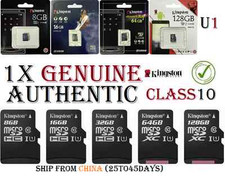 GENUINE Kingston 128gb 32gb 64gb Micro sd card Flash Memory MicroSd OG Capacity