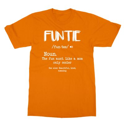 Funtie Funny Auntie Definition Men's T-Shirt
