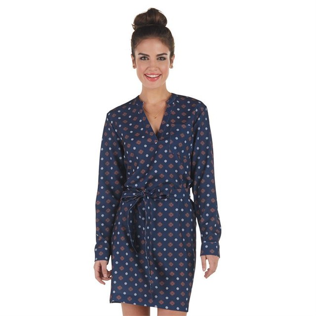 navy blue tunic dress