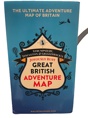 Great British Adventure Map | Discover Britain | Brit... by Tincleton & Gigglesw