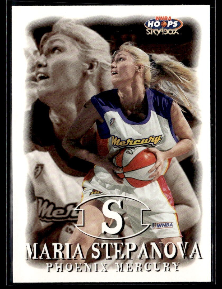 1999 WNBA Hoops Skybox - #25 Maria Stepanova (RC)