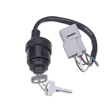  27005-1244 Ignition Switch w/2 Keys Compatible with Kawasaki Mule 3000, 3010, 