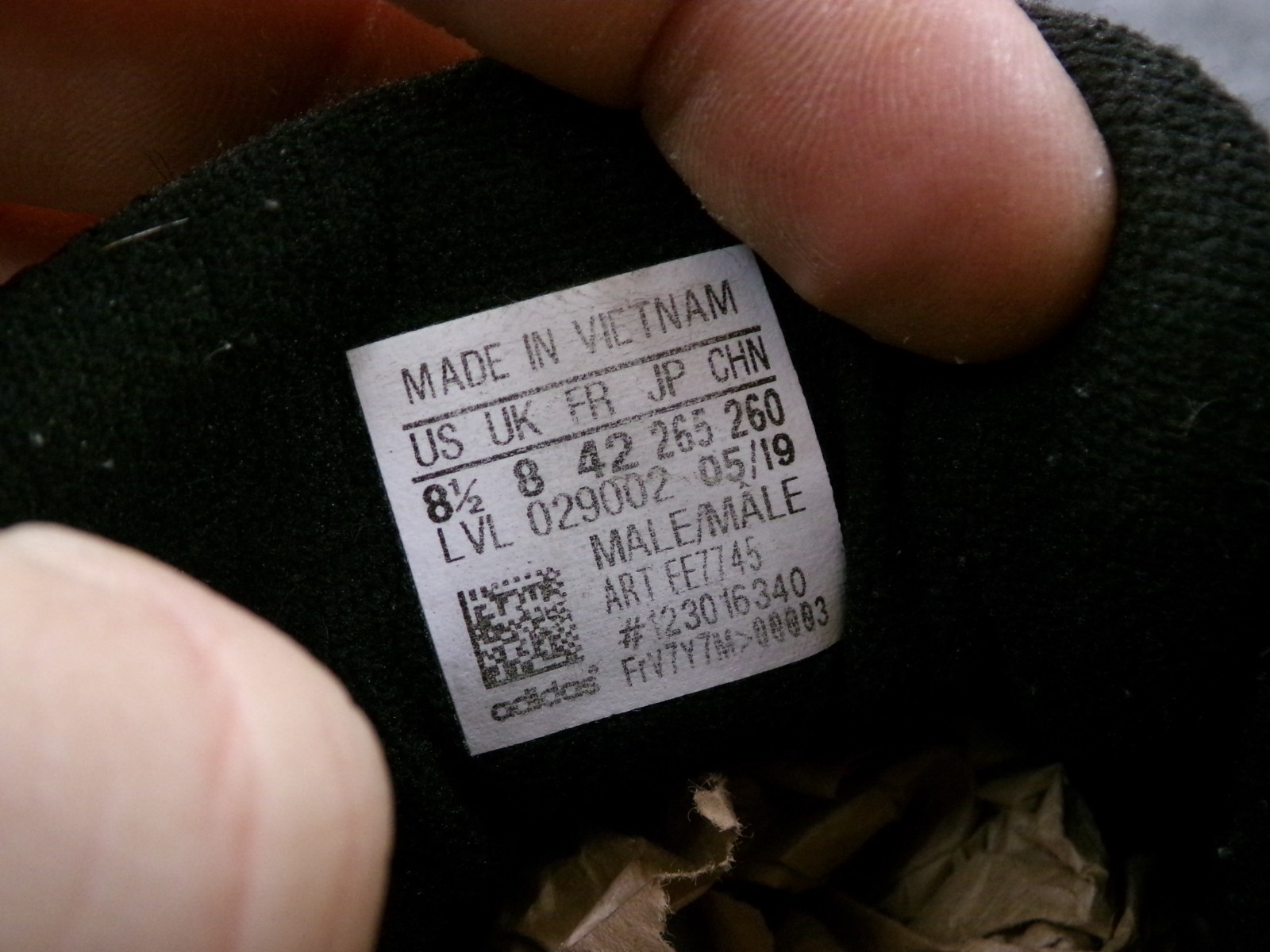 adidas Eqt Gazelle Core Black Mens Size 8.5 Athle… - image 12