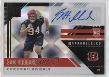 2018 Panini Unparalleled Rookie Signatures Sam Hubbard #288 Auto 5w7
