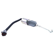 12V Fuel Shut-Off Solenoid for Mitsubishi S4S-Z1DT61ES ECOMAT Shovel 32A87-06100