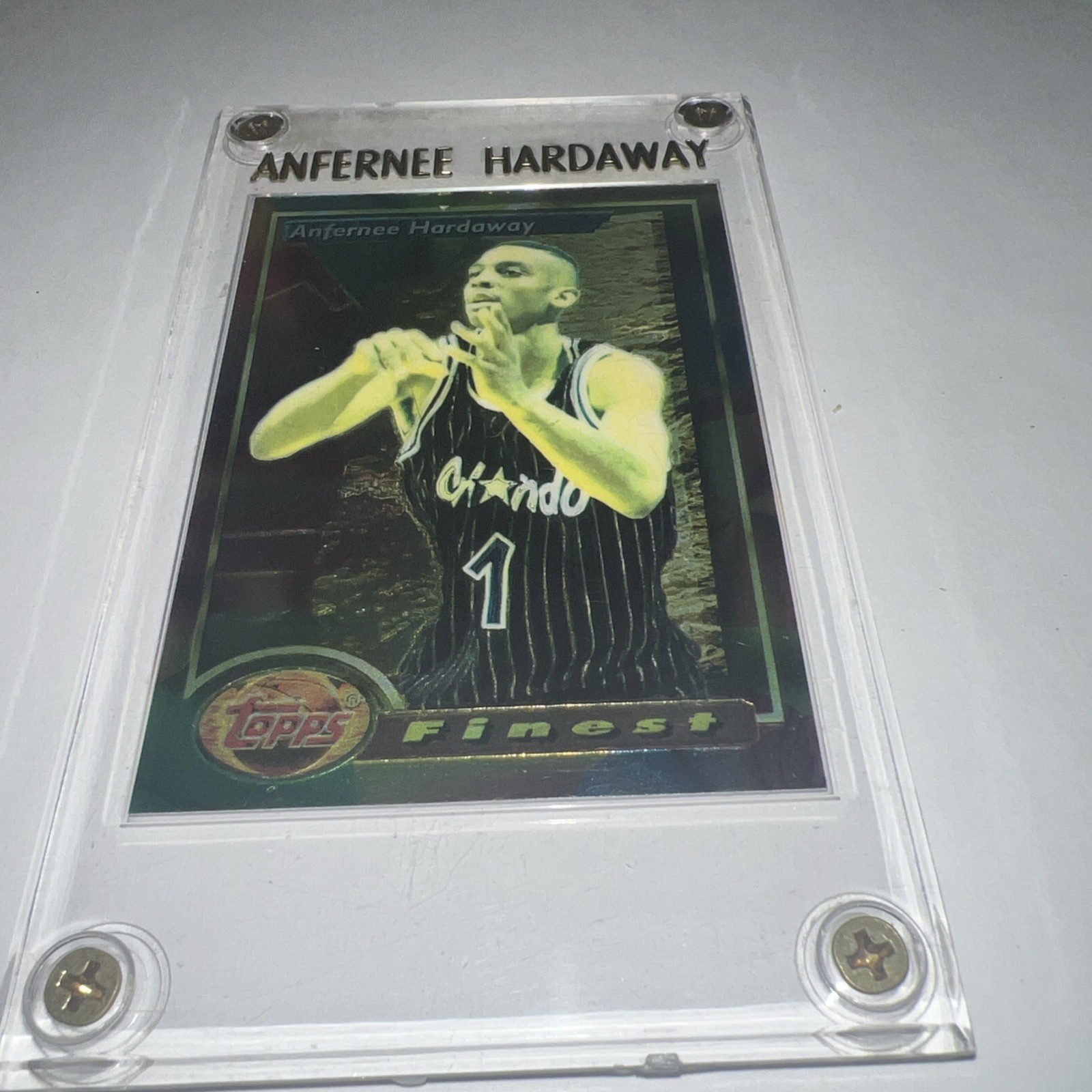 1993-94 Topps Finest - Anfernee Hardaway #189 Refractor (RC)