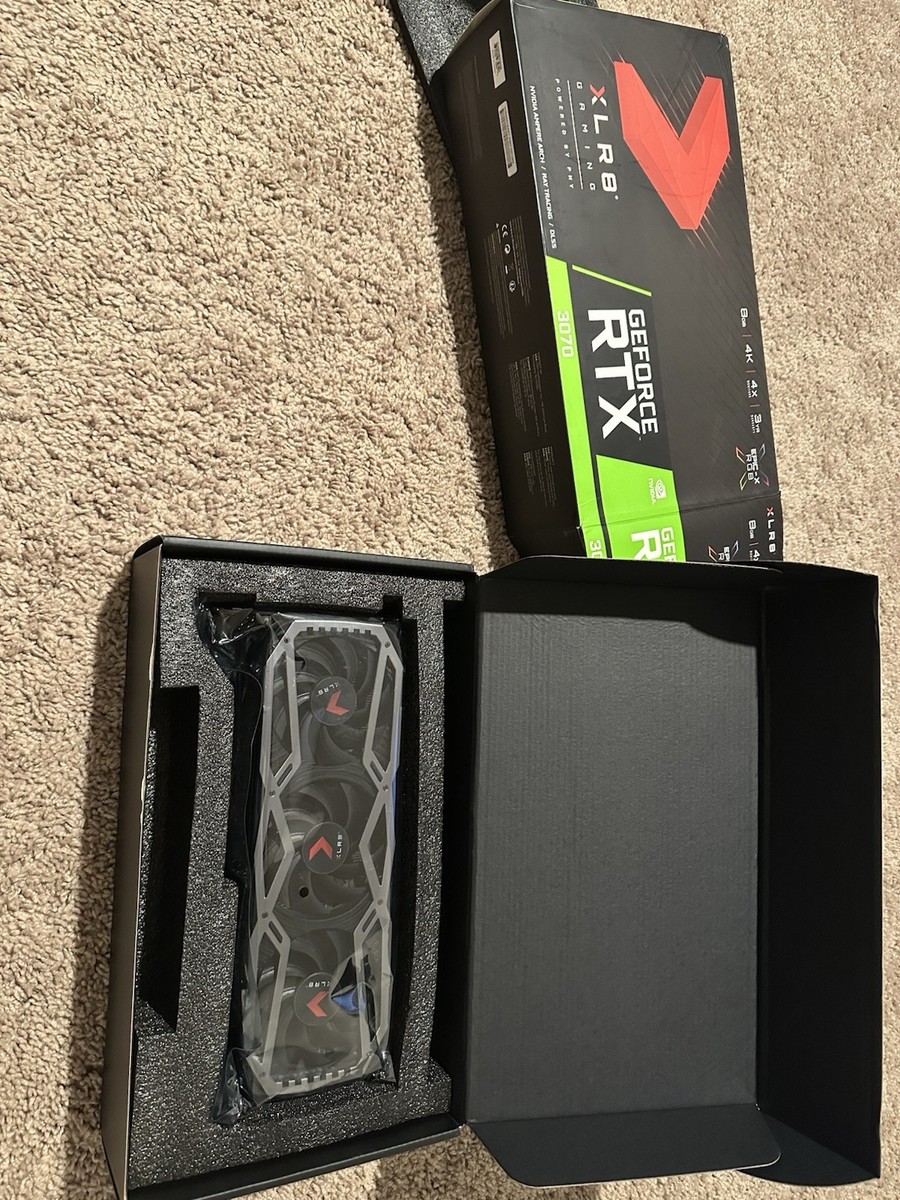 PNY GeForce RTX 3070 XLR8 Gaming EPIC-X RGB Triple Fan Edition 8GB