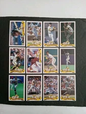 1992 Pittsburgh Pirates Nationwide Insurance Team Set 12 Cards Bonds + RARE