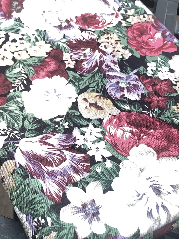 Fabric Cotton Blend Northcott Silk Inc 70” X 44” Floral - Image 2 of 4