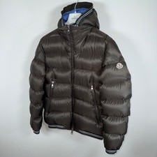 Moncler Jeanbart Men's Down Puffer Jacket - Size 4 (L/XL) - Olive Green