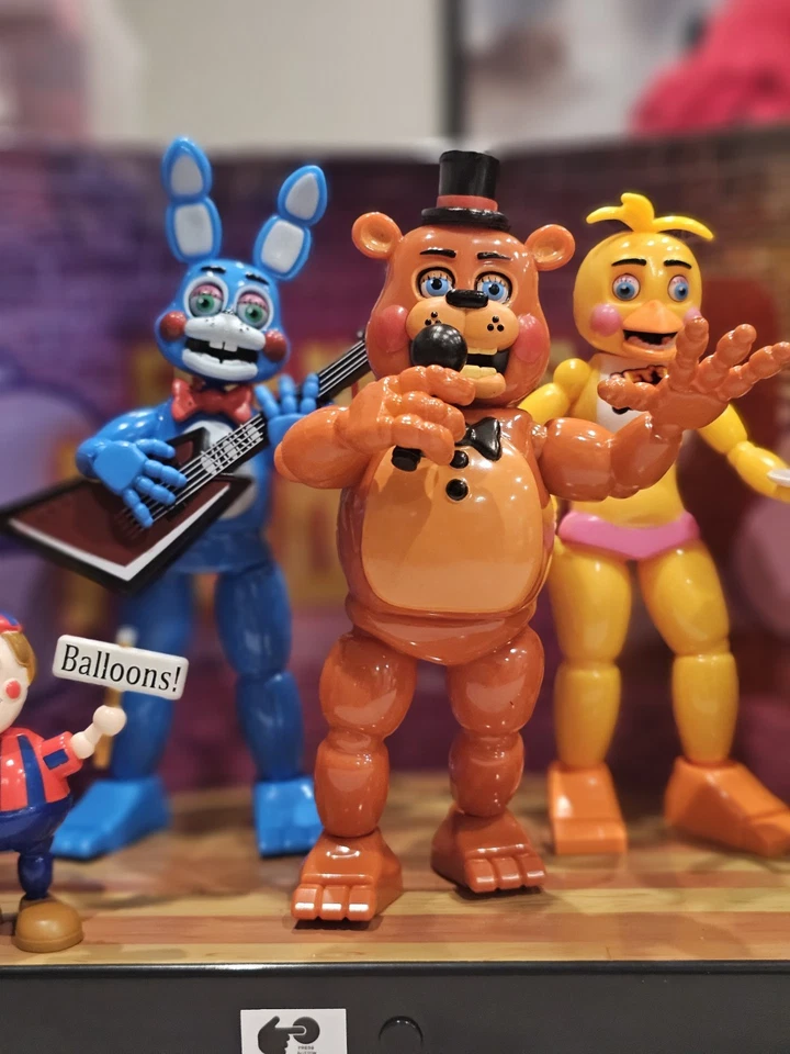 Five Nights At Freddy’s Characters On Stage Popcorn Bucket IN Hand Ships Now New - Image 2 of 4