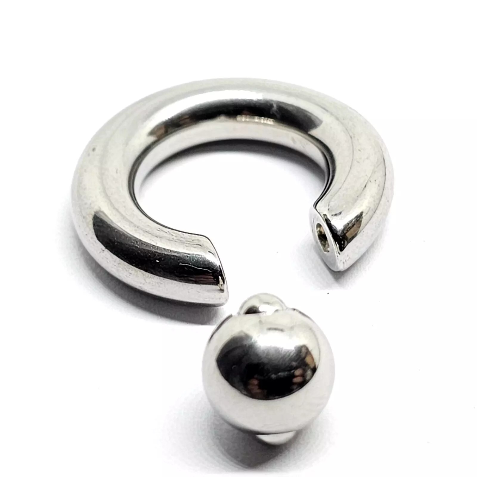 Cb Ring Easy Fit Heavy 28mm Ring CBR Ring 2g (6mm) 10mm Ball Closure PA Prince ...