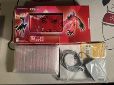 Nintendo 3DS XL Pokémon X and Y Red Version CIB Tested Working