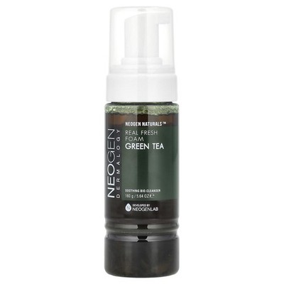 Real Fresh Foam, Green Tea, 5.64 oz (160 g)