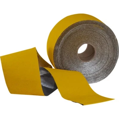 WEMAS Fahrbahnmarkierungsfolie Gelb Dünnschicht 120mm 100m Straßenmarkierung