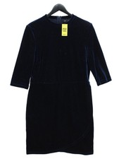 Topshop Bodycon Mini Dress UK16 in Blue