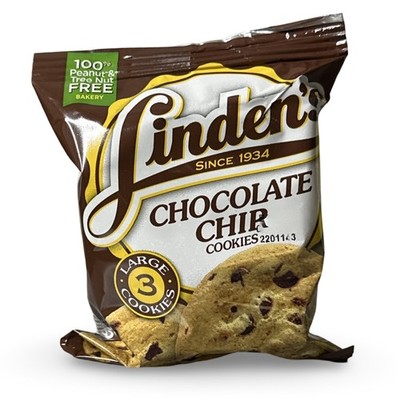 Linden s Cookies   Butter Crunch, Chocolate Chip & Chocolate Crunch | 12 Pack Sn