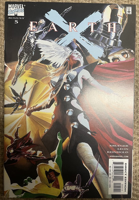 Marvel Comics Earth X #5 1999 1. Auftritt des weiblichen Thor Alex Ross fast neuwertig