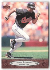 1996 Upper Deck Baseball Manny Alexander #11 Baltimore Orioles