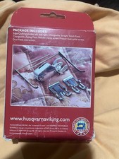 Husqvarna Viking Interchangeable Dual Feed Sewing Machine Foot Set 920219-096