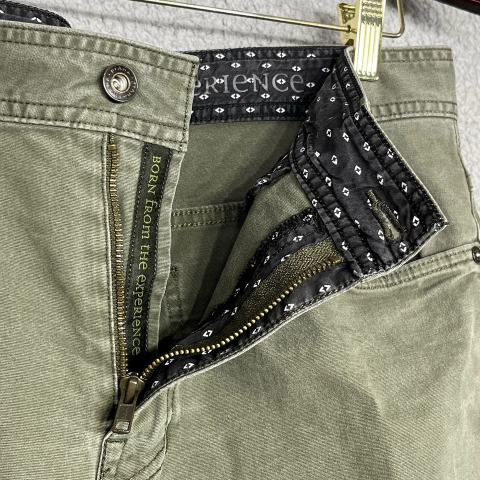 Брюки Prana Slim Fit 34x30 оливковый органический хлопок повседневные для походов на открытом воздухе - Изображение 2 из 4