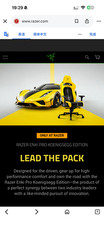 RAZER ENKI PRO KOENIGSEGG EDITION Gaming Chair