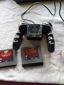 ​Nintendo Virtual Boy Lot - Controller (VUE-005) + Mario Clash & Red Alarm 