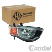 Diederichs Halogen Scheinwerfer Mit Lwr-Motor Links Passend FüR Mitsubishi Colt