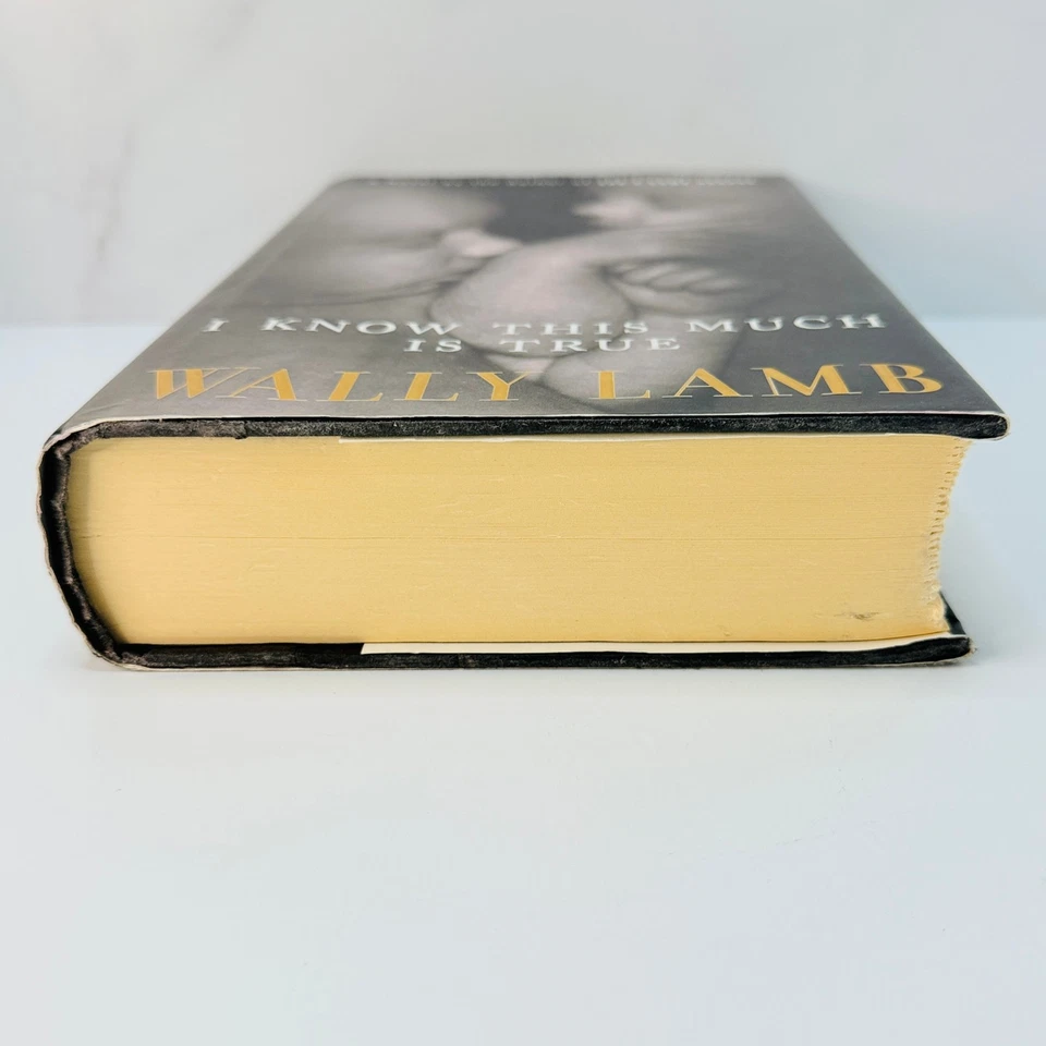 💠 I KNOW THIS MUCH IS TRUE Wally Lamb Signed Inscribed 1st/1st HC DJ VG - Image 3 of 4