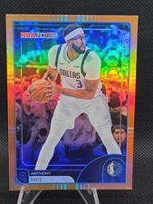 2025-26 Topps NBA Hoops - Anthony Davis Orange Hoops (#108) Dallas Mavericks