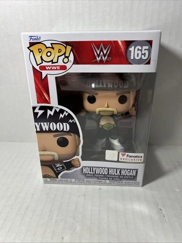 Funko Pop! WWE Wrestling Hollywood Hulk Hogan #165 Fanatics Excl. With Protector
