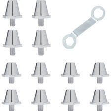 Aluminum Soccer Studs Set - 12pcs 11mm 13mm f...