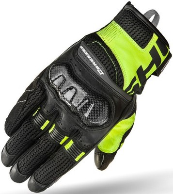 SHIMA X-Breeze 2 Motorrad Handschuhe, schwarz/gelb, S