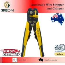 Wire Stripper Cutter Crimper Adjustable Multi Tool Electrical Cable Pliers - 1pc