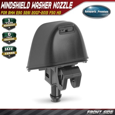 Front Windshield Washer Nozzle Jet w/ Gasket for BMW E90 E46 325i 328i xDrive