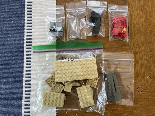 LEGO Star Wars Landspeeder (Set 7110) Complete Build No Minifigs/Accessories