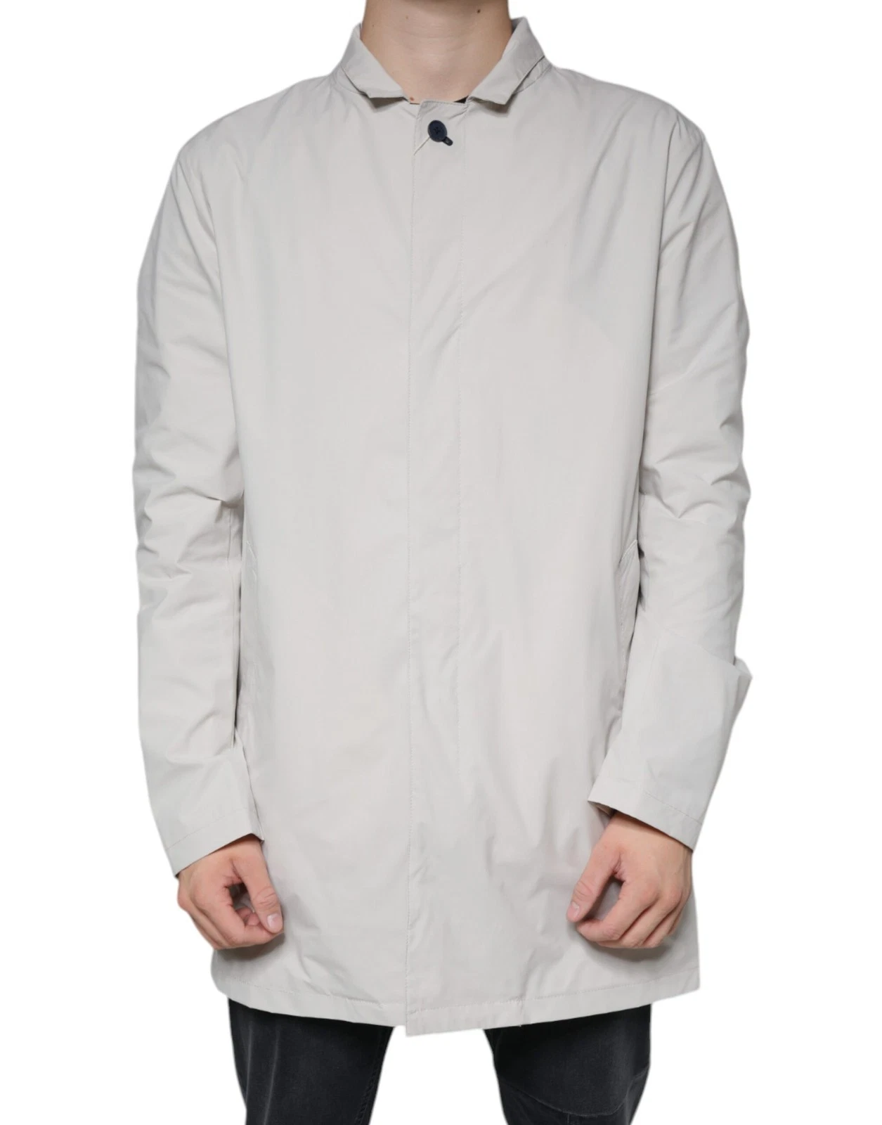 OFF WHITE People Of Shibuya Off White Cappotto Full Zip Uomo Giacca Uomo Autentico