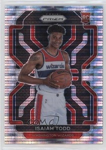 2021-22 Panini Prizm Pulsar Prizm Isaiah Todd #299 Rookie RC